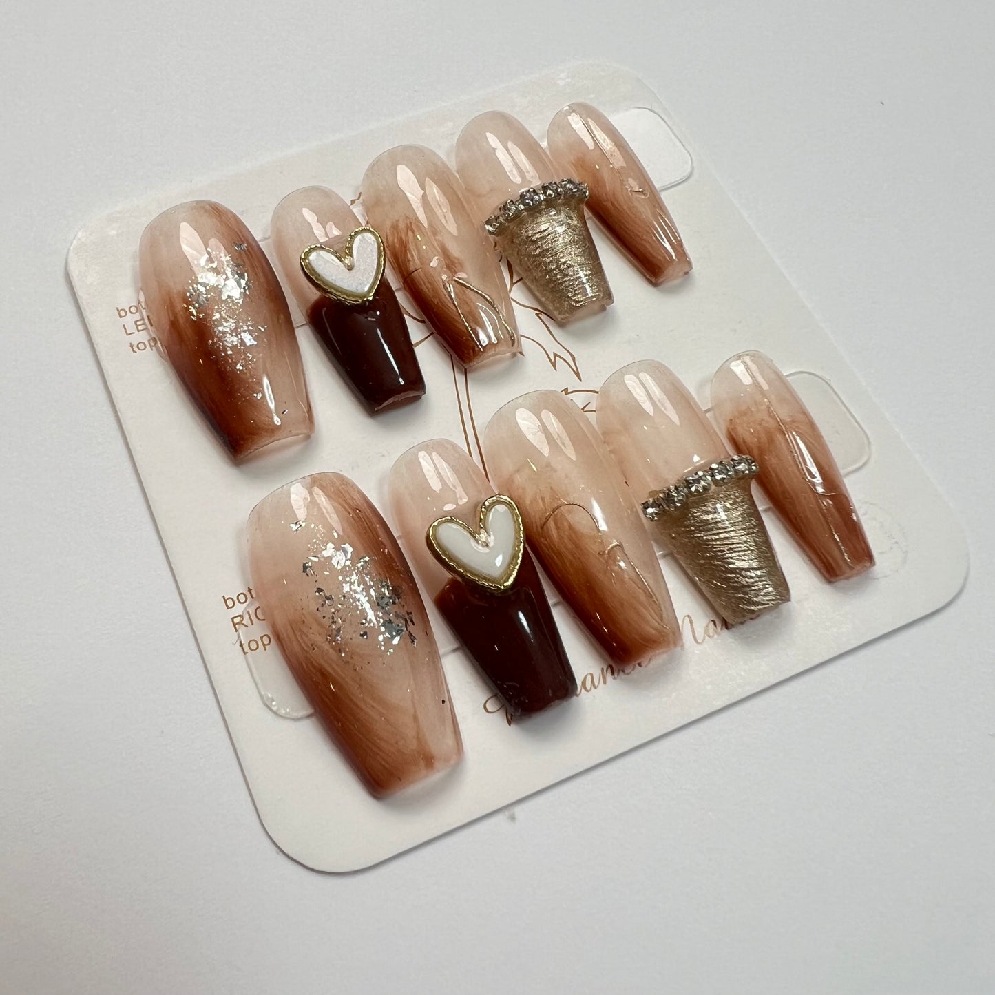 DAsena MAGIC PRESS NAIL TIPS DB-409-C