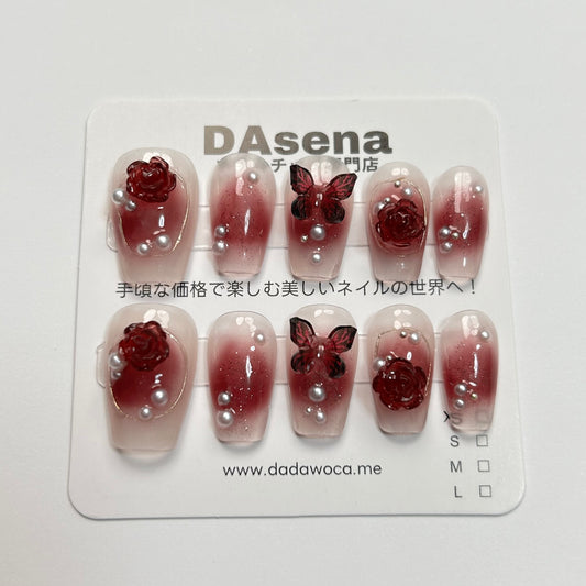 DAsena MAGIC PRESS NAIL TIPS DB-632-0114B