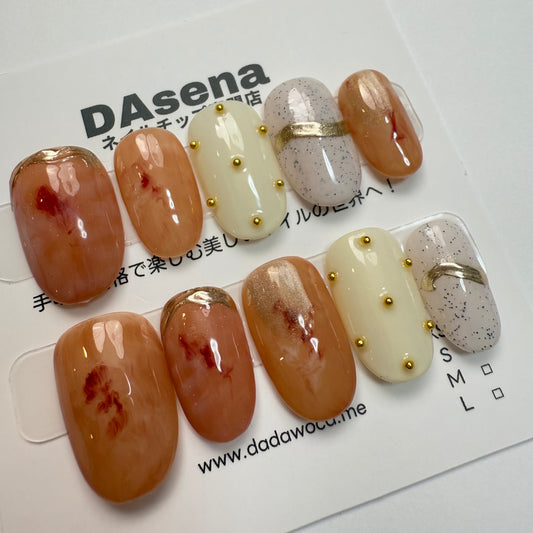 DAsena MAGIC PRESS NAIL TIPS DB-1558-0117