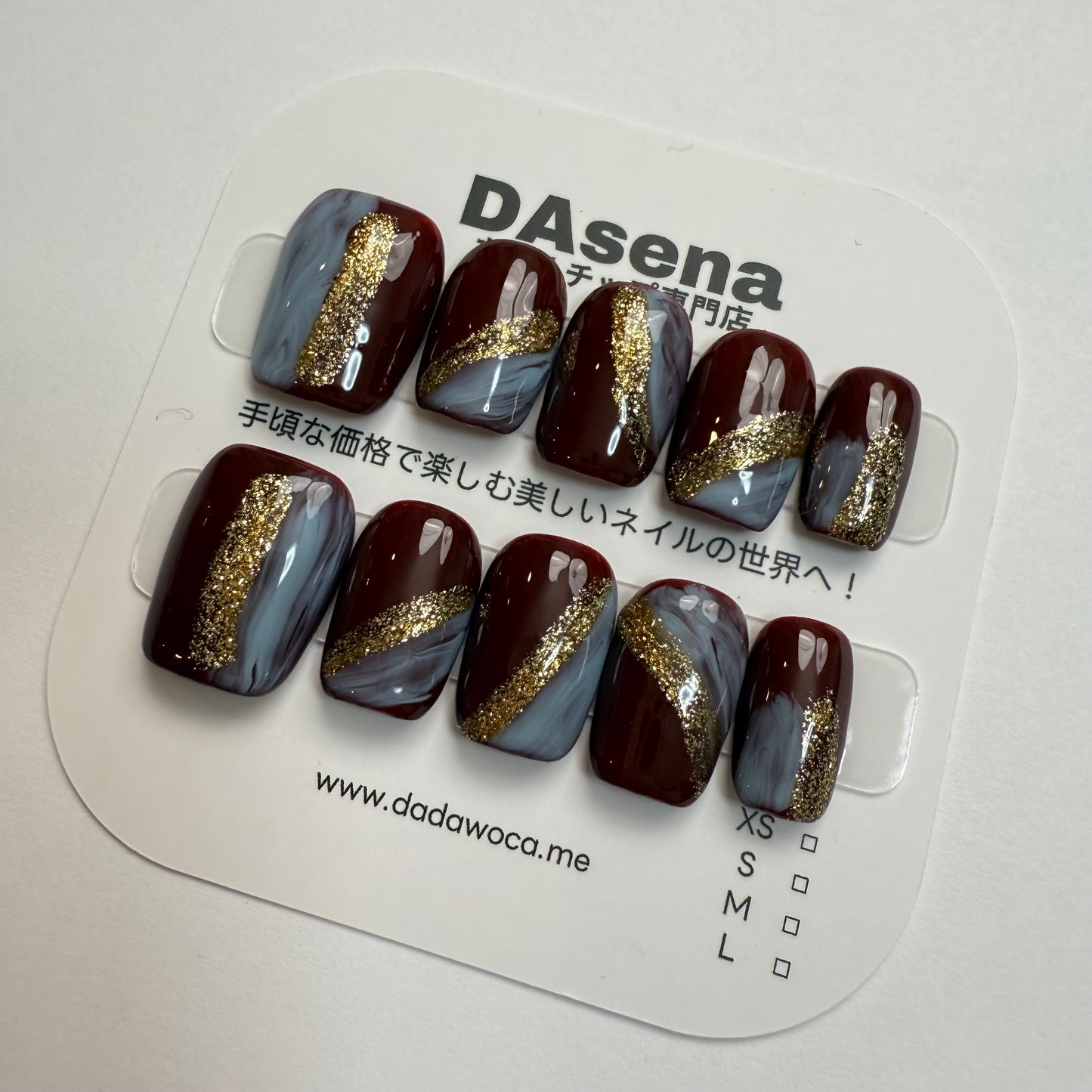 DAsena MAGIC PRESS NAIL TIPS DB-89-C