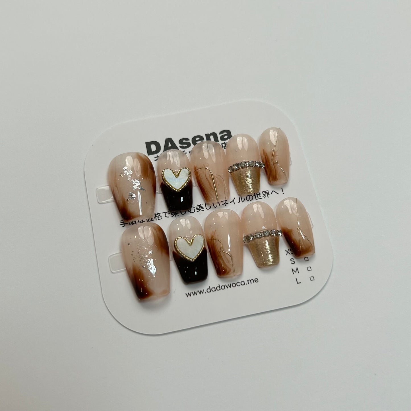 DAsena MAGIC PRESS NAIL TIPS DB-411