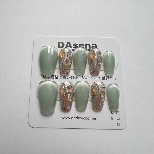 DAsena MAGIC PRESS NAIL TIPS DB-1526-C