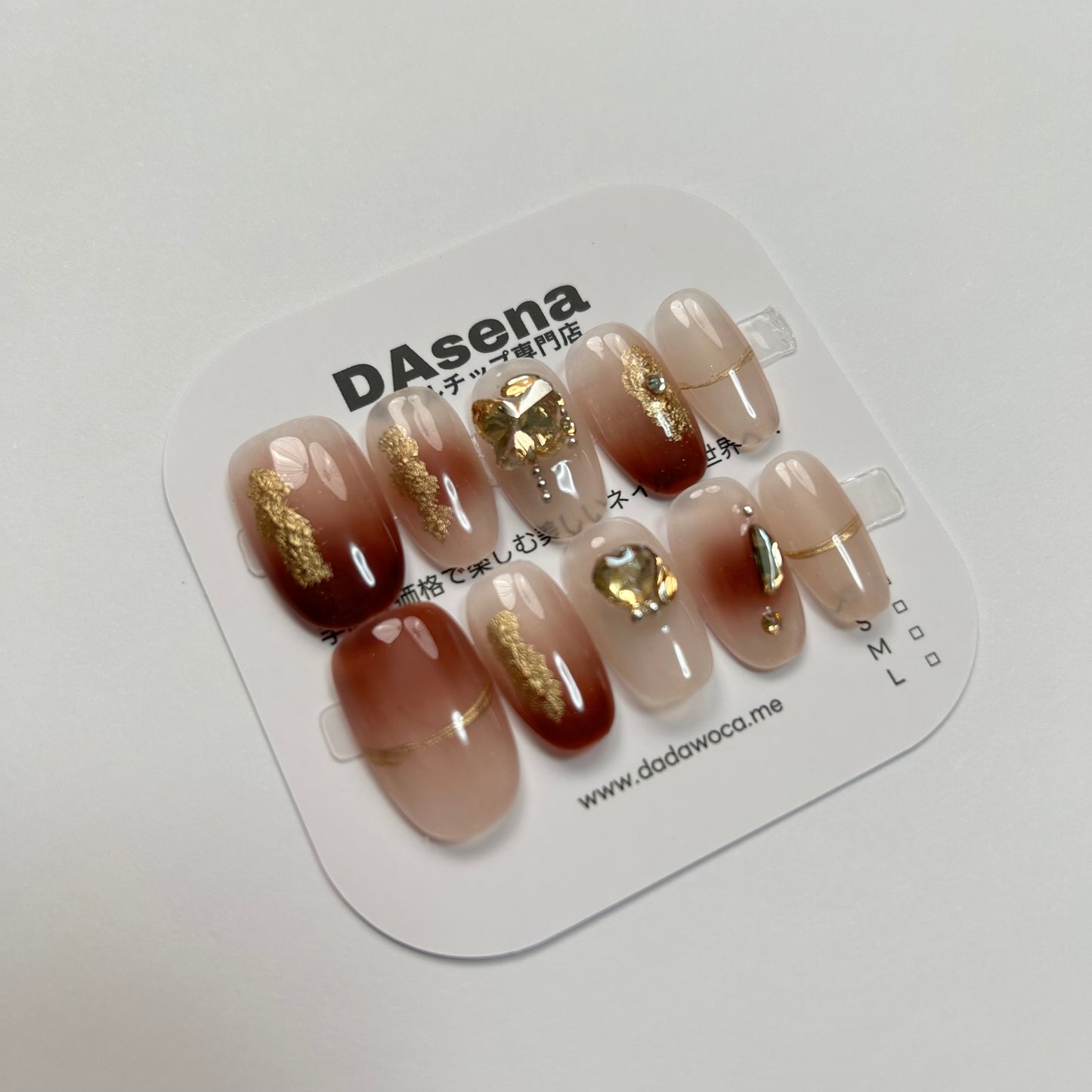 DAsena MAGIC PRESS NAIL TIPS DB-1263-A1209