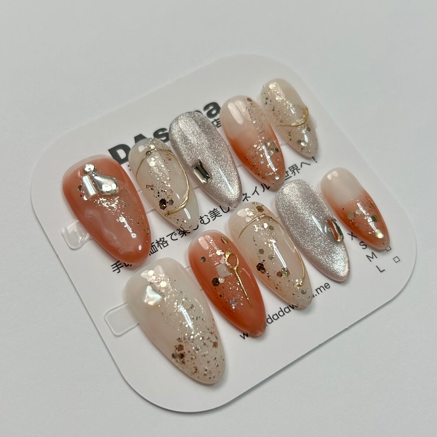 DAsena MAGIC PRESS NAIL TIPS DB-1947