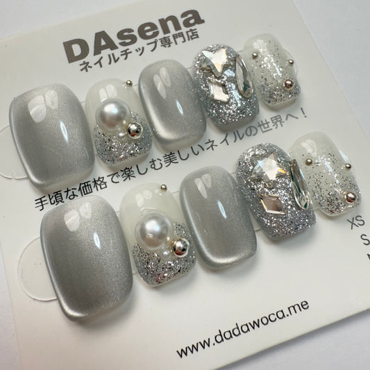 DAsena MAGIC PRESS NAIL TIPS DC-1638-0101A