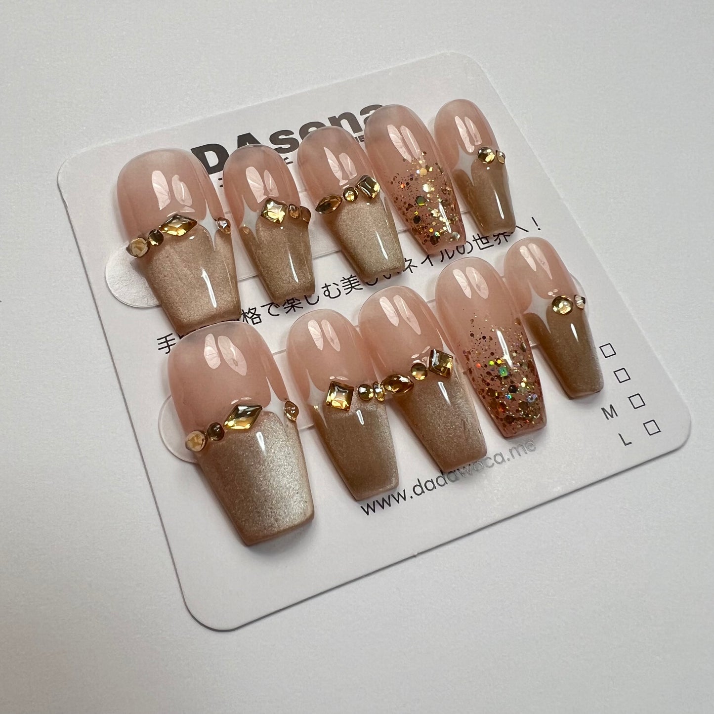 DAsena MAGIC PRESS NAIL TIPS DB-2033