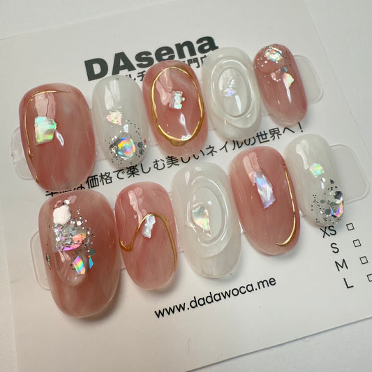 DAsena MAGIC PRESS NAIL TIPS DB-1594-0116