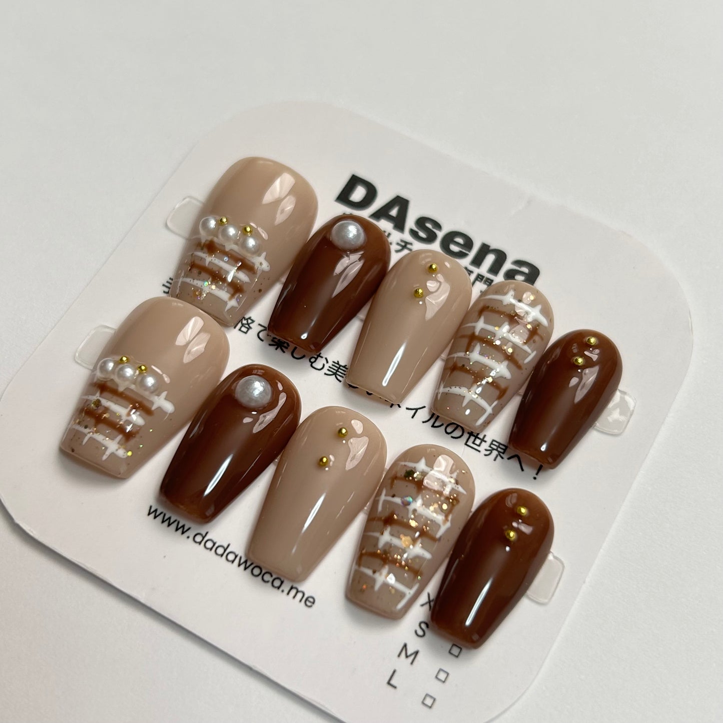 DAsena MAGIC PRESS NAIL TIPS DB-443