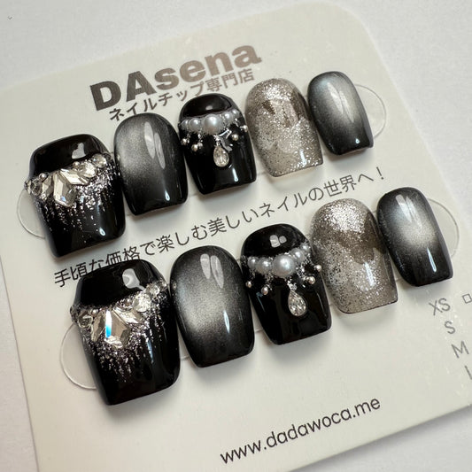 DAsena MAGIC PRESS NAIL TIPS DC-1841-0101A