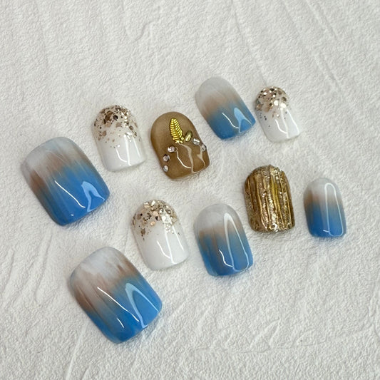 【日本製・数量限定】DAsena JAPAN PREMIUM NAIL TIPS DJP-M63-XX