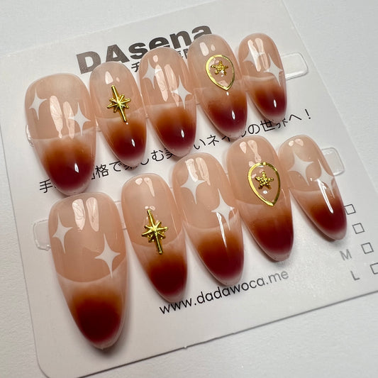 DAsena MAGIC PRESS NAIL TIPS DB-1990-C