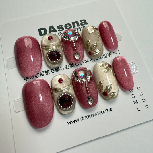 DAsena MAGIC PRESS NAIL TIPS DB-2418-C