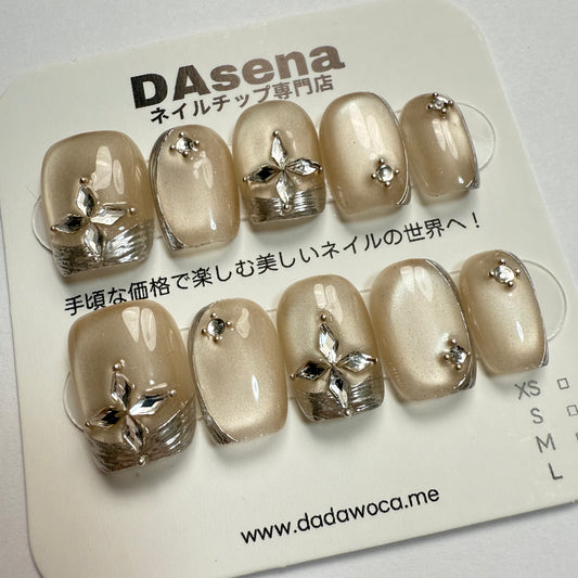 DAsena MAGIC PRESS NAIL TIPS DC-1756-0101A