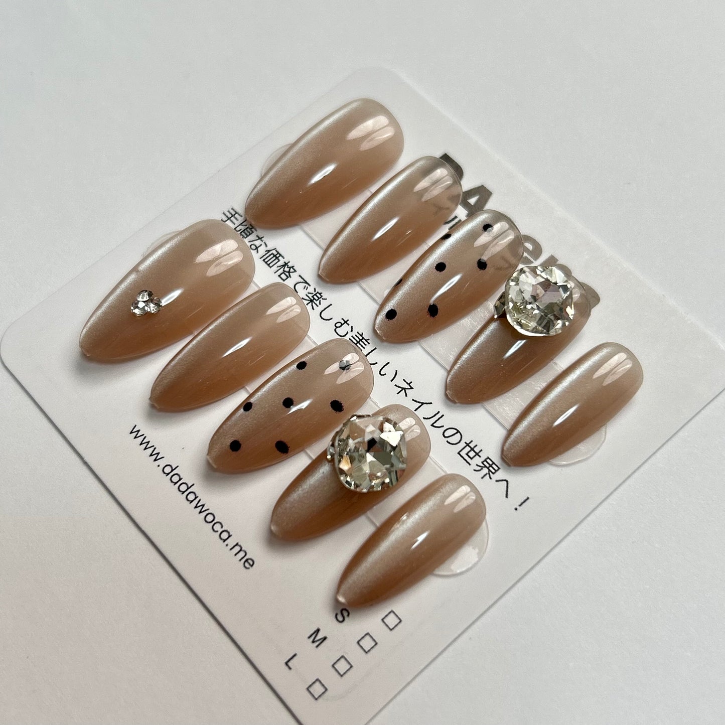 DAsena MAGIC PRESS NAIL TIPS DA-651-3