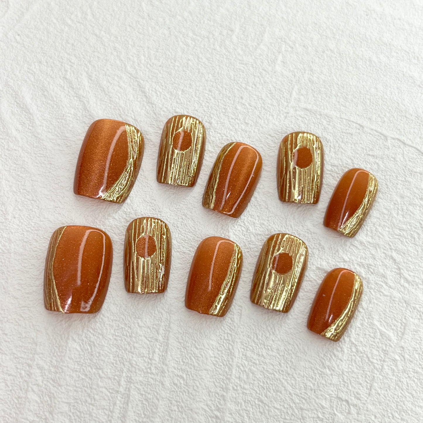 DAsena JAPAN PREMIUM NAIL TIPS S-107(XS,S,M 3個セット)-E8