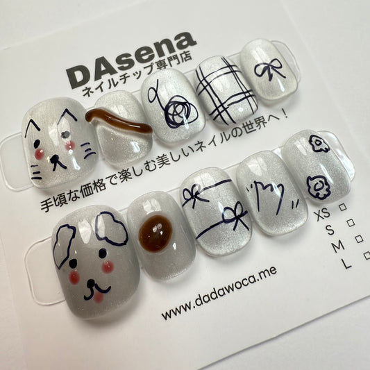 DAsena MAGIC PRESS NAIL TIPS DB-1190-0114