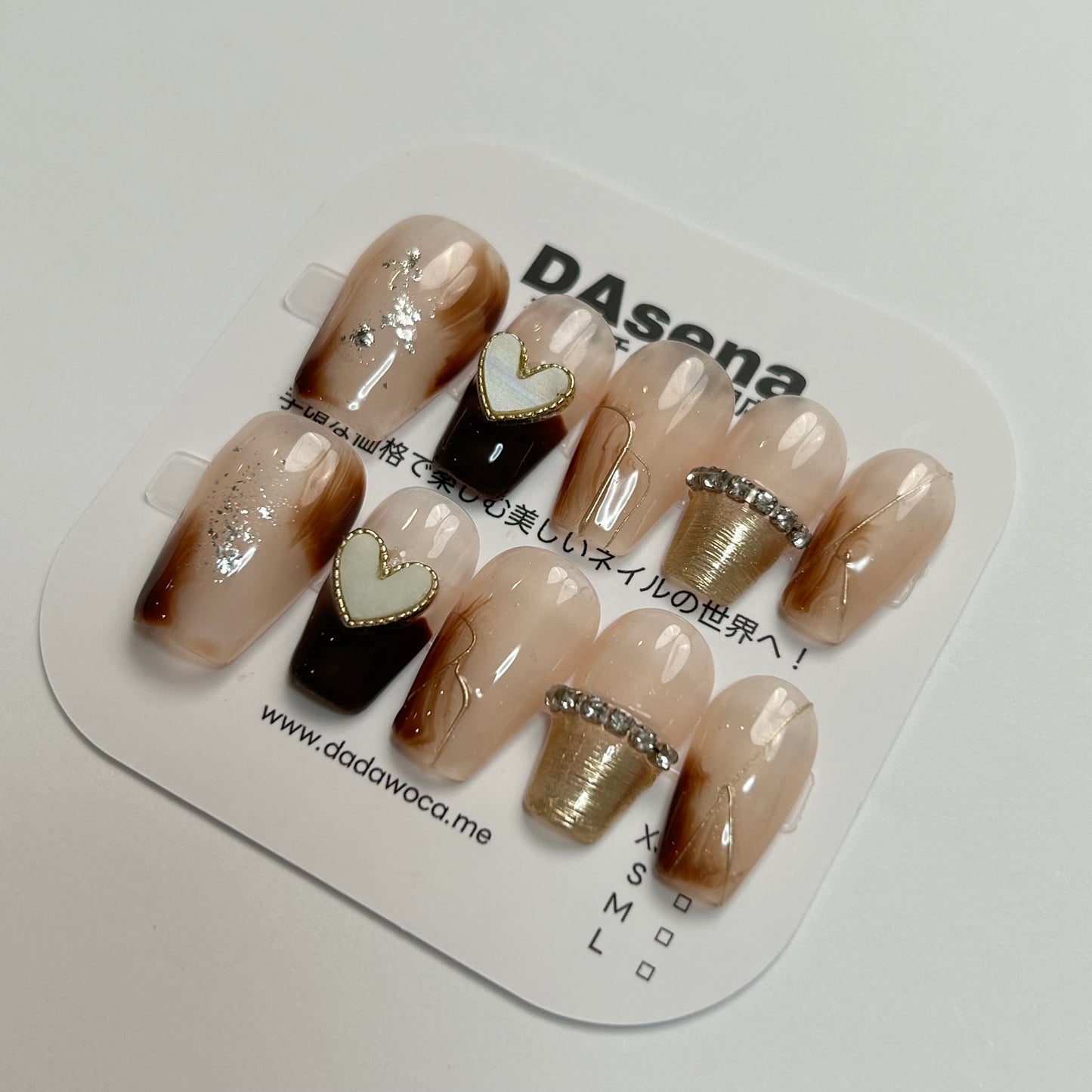 DAsena MAGIC PRESS NAIL TIPS DB-411