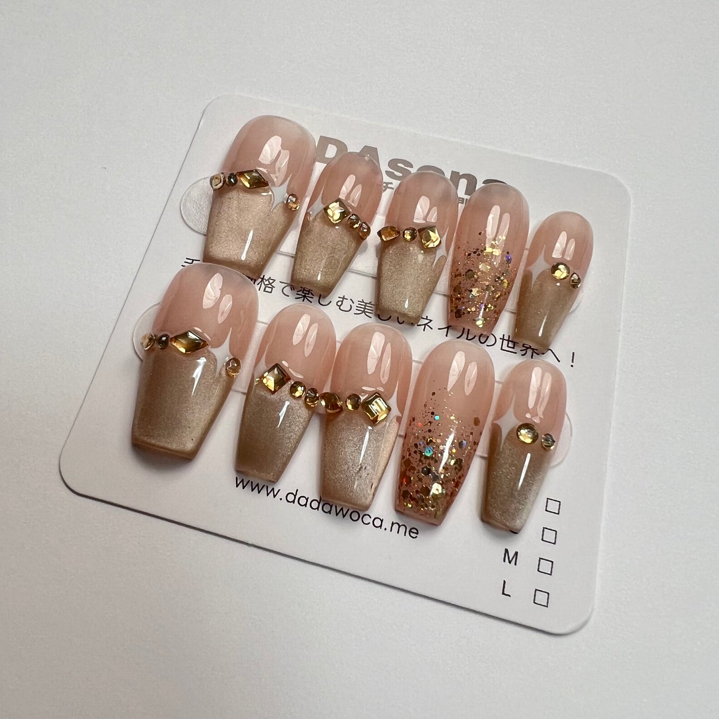 DAsena MAGIC PRESS NAIL TIPS DB-2033