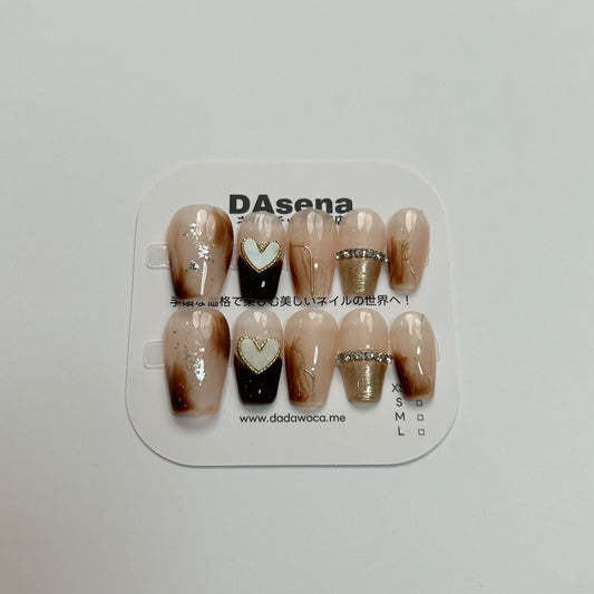 DAsena MAGIC PRESS NAIL TIPS DB-411